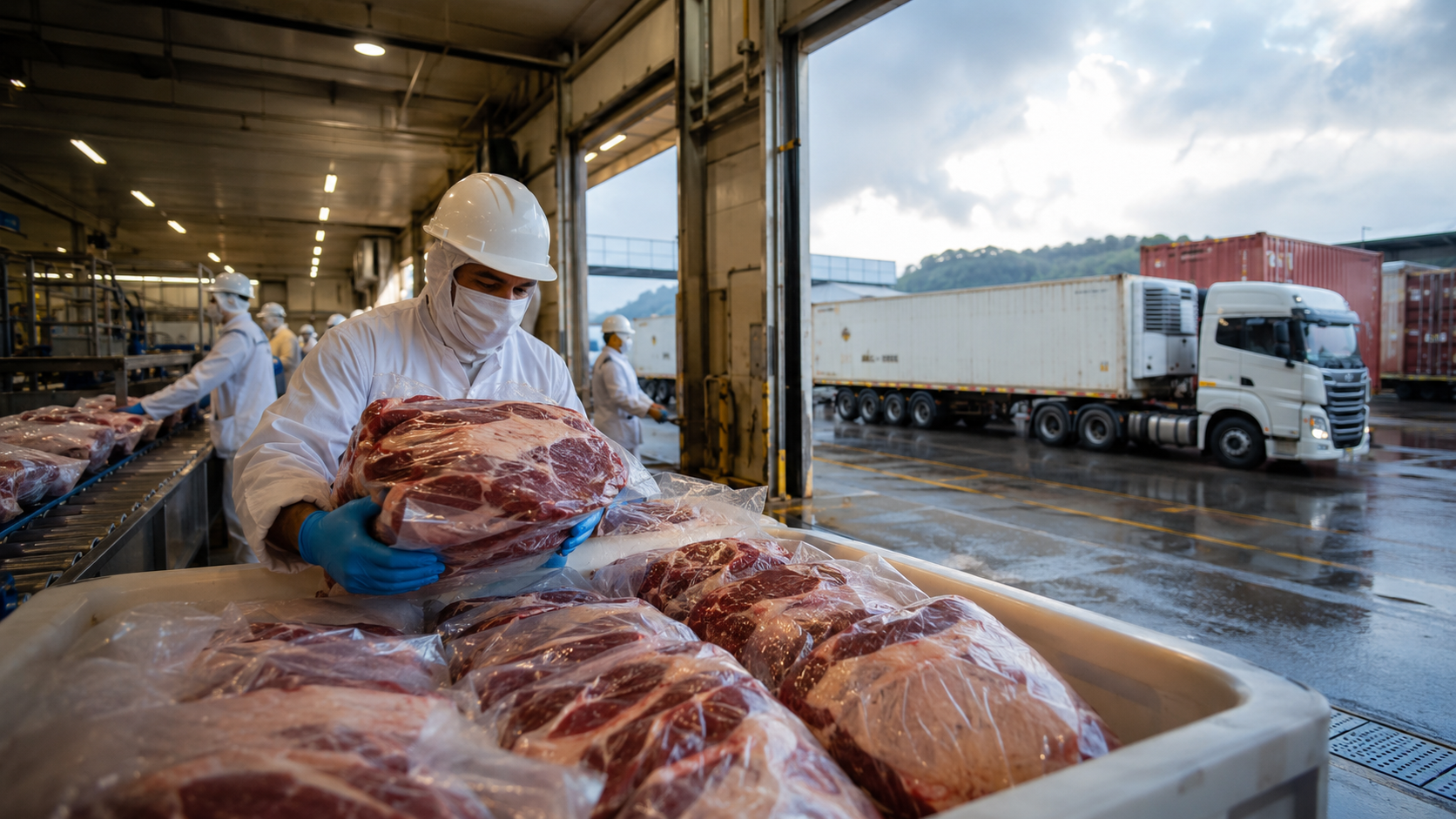 Exportação de carne bovina cresce 18% em maio